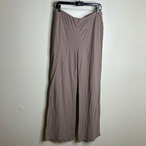 Lunya Pima Cotton Blend Wide Leg Sleep Pant Size XL